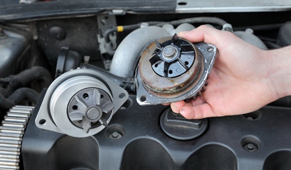 BMW electric water pump failure